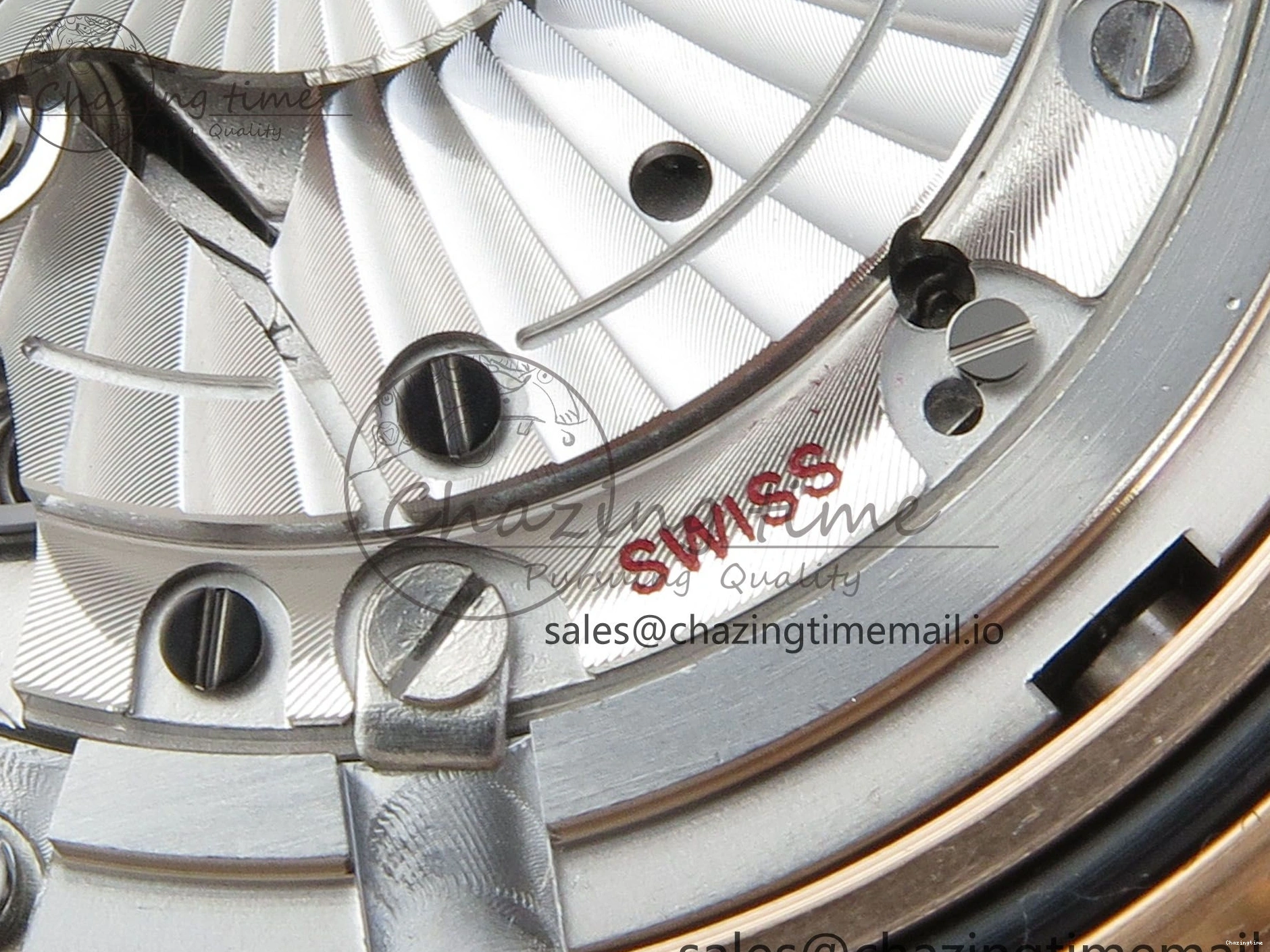 0226 Stylish Seamaster 300M Diver Rose Gold VSF 1:1 Best Edition Black Dial on Mesh Bracelet A 7662